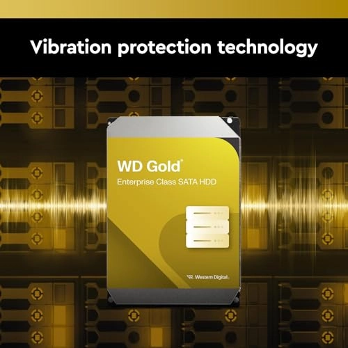 WD Gold 3.5" 7200rpm 512MB SATA 6Gb/s (WD221KRYZ) - 22TB
