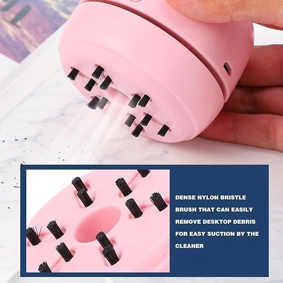 Rechargeable Desktop Table Vacuum Cleaner - 1200 mAh