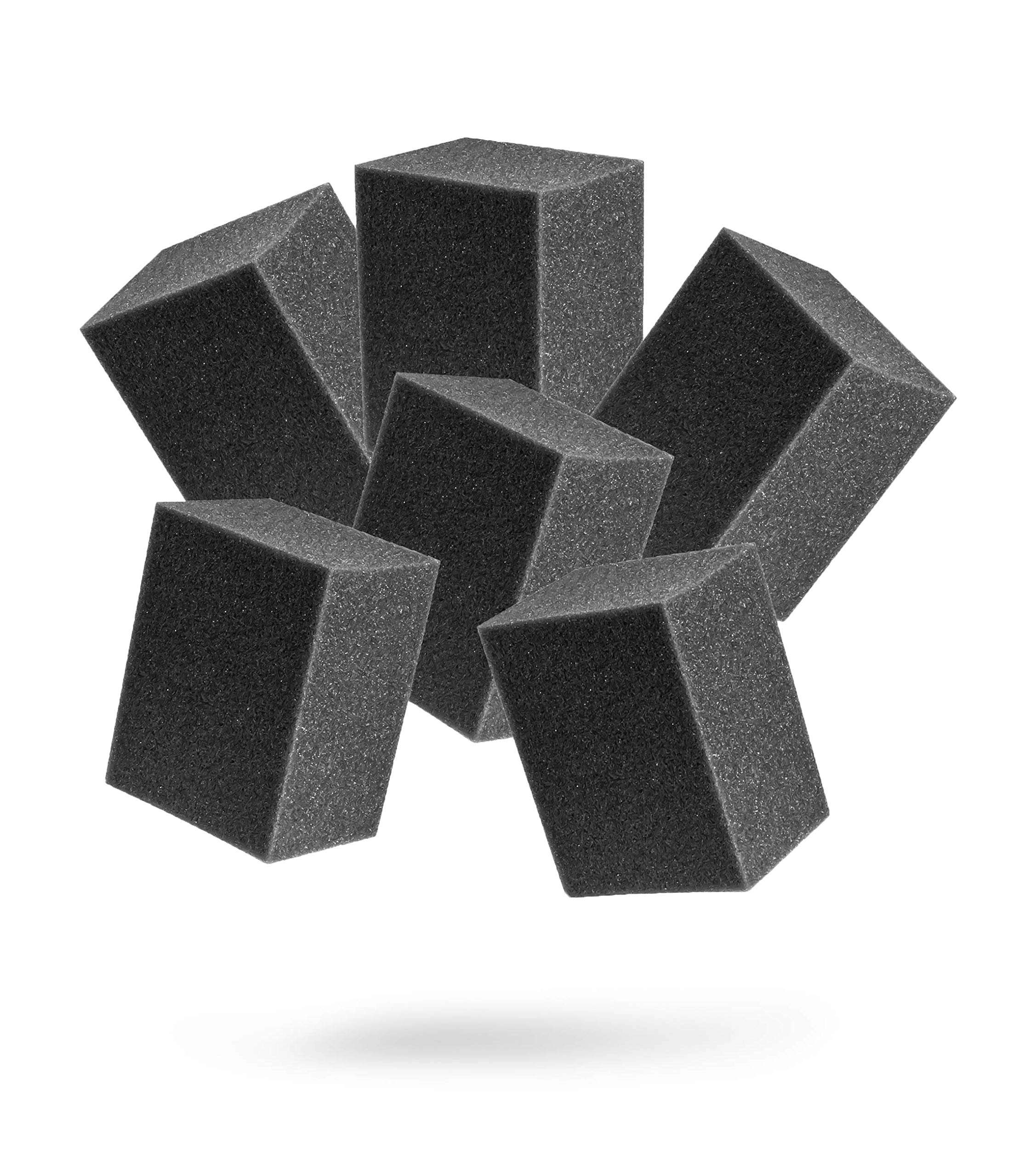 Adam's Polishes Block Applicator - 6 Pack Black