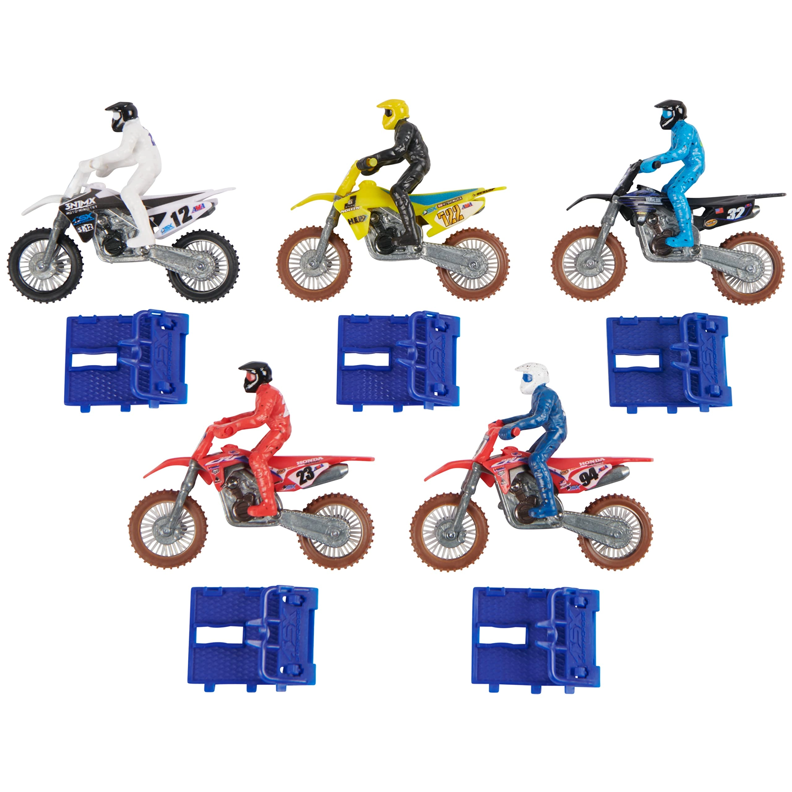 Die-Cast Motorcycle - 1:24 5pcs
