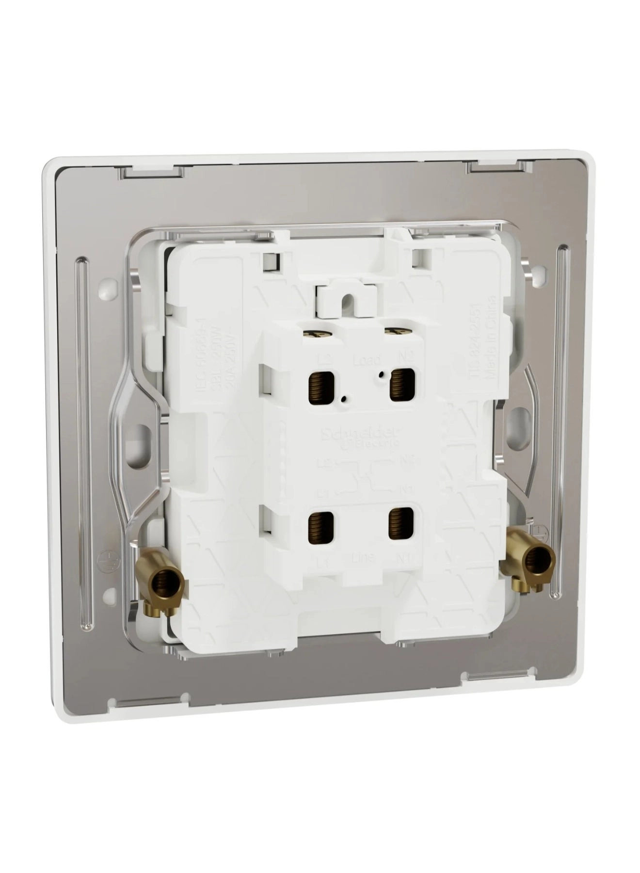 Unica X 20A 1-Gang Double Pole Switch