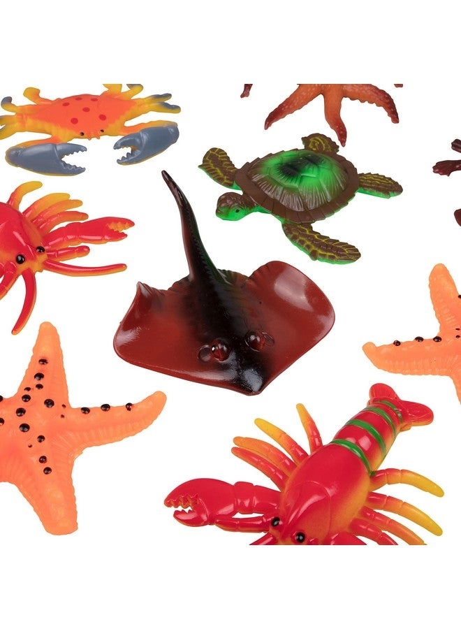 Ocean Life Sea & Animal Toy Action Figure - 30pc Bucket Set