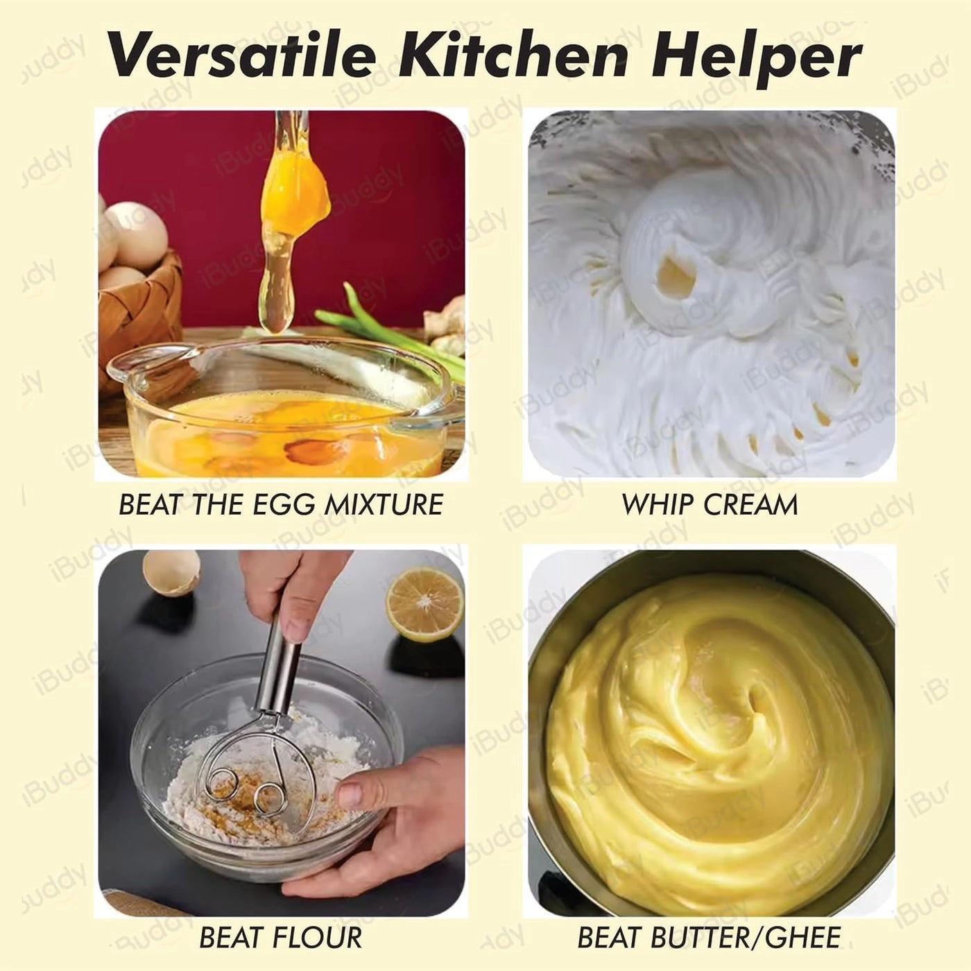 Dough Mixer - Stainless Steel Multifunctional