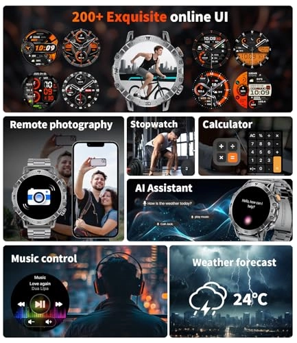 Smart Watch 55mm Metal