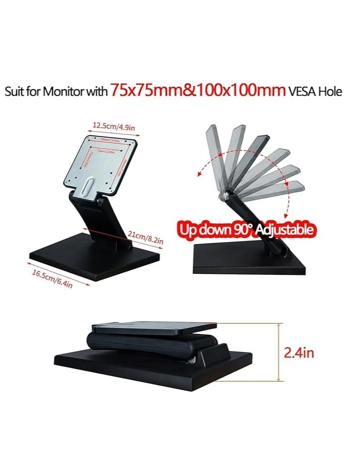 Adjustable LCD Monitor Stand - 10inch~24inch 75x75mm 100x100mm