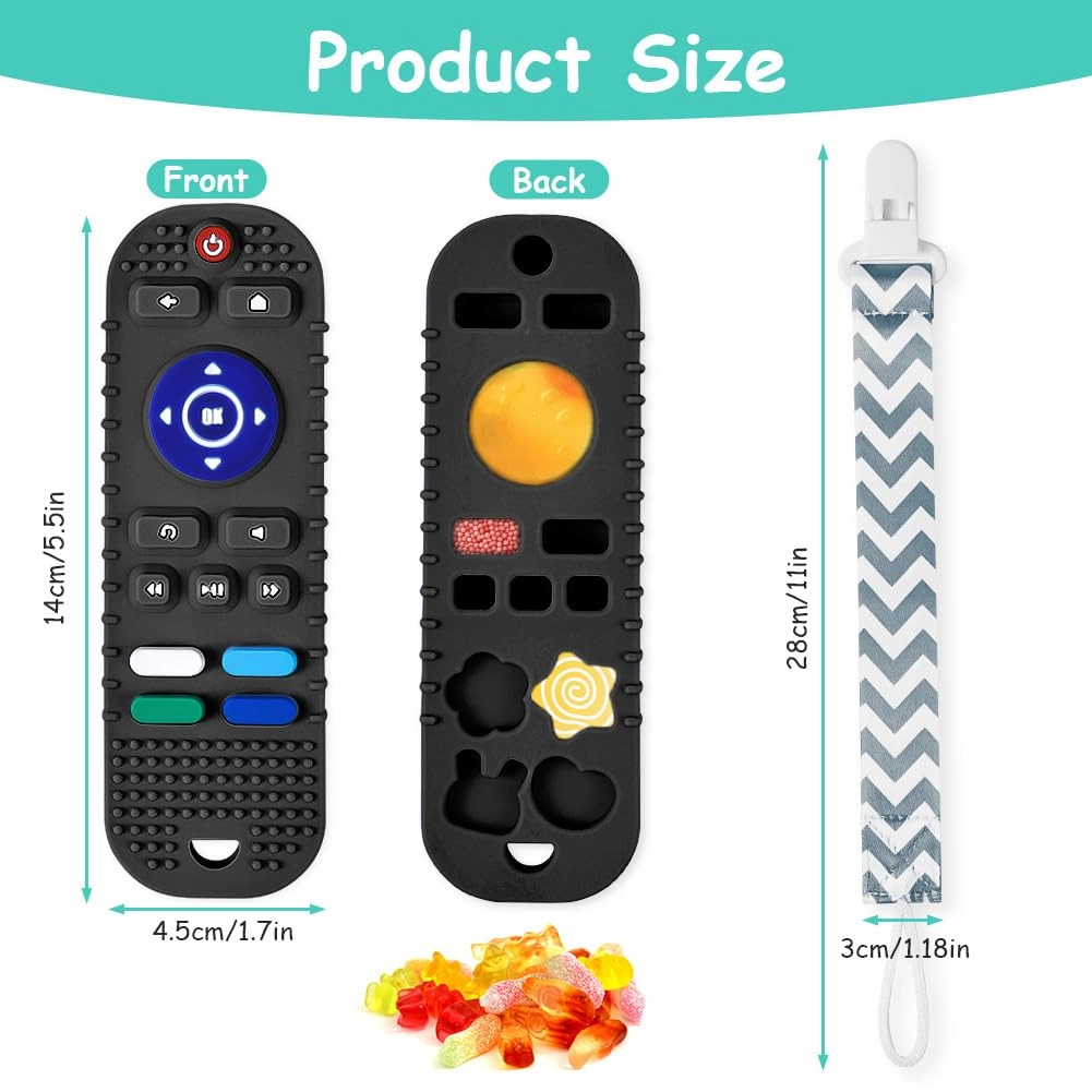 Silicone Remote Control Teether