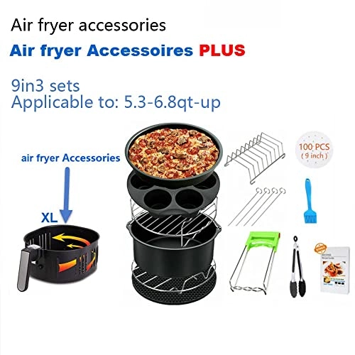 Cake Keg + Pizza Pan + Silicone Mat + Metal Holder + Pot Pad + Pot Rack + 100 Pice Paper Liners