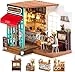 DIY Miniatures Dollhouse Kit - Emily's Florist 1/24