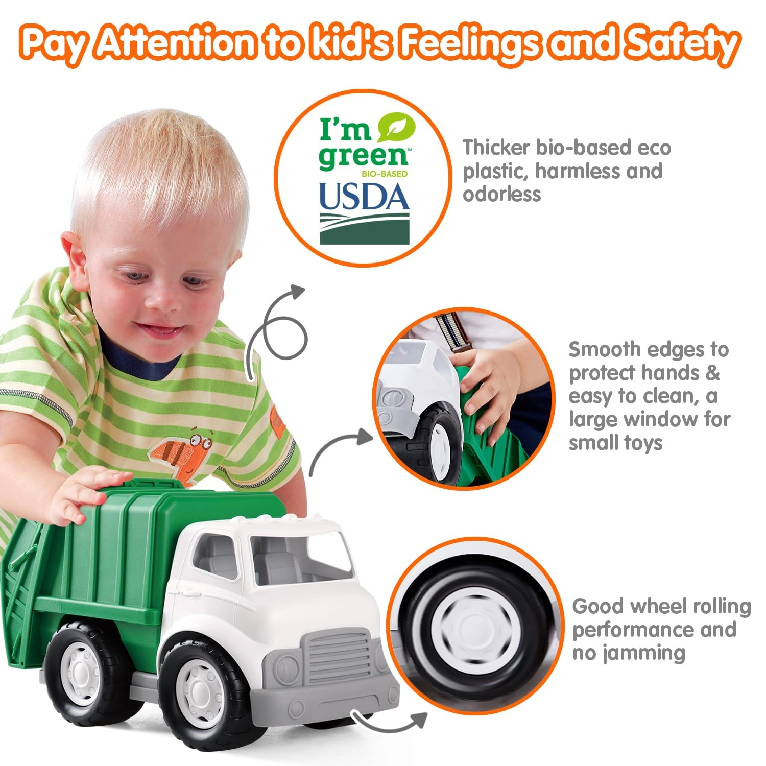 Garbage Truck - 1pcs
