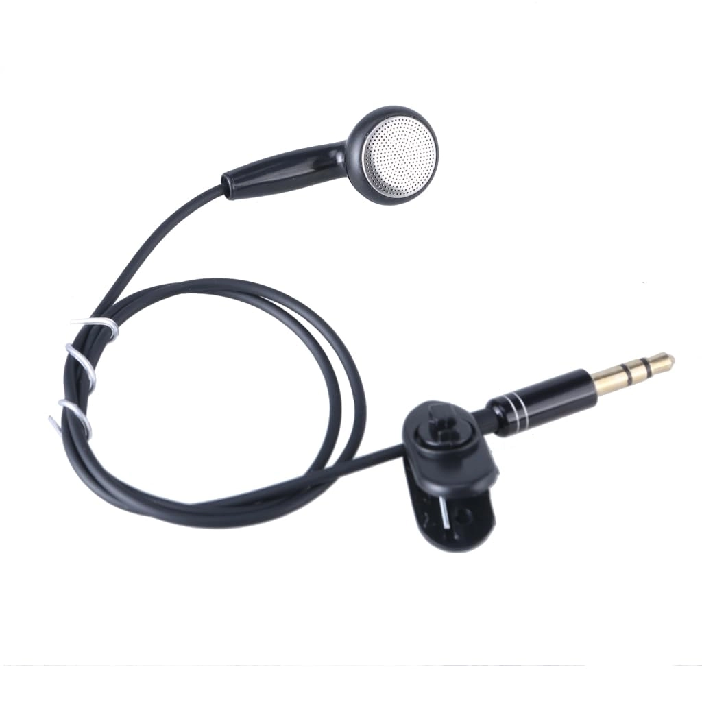 3.5mm Corded In Ear Mono Wired Earbud