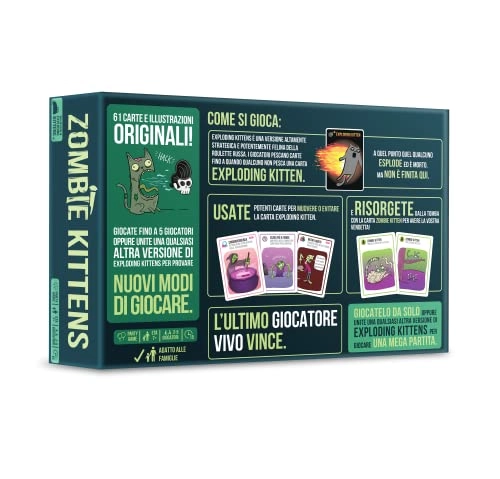 Zombie Kittens - Card Game (Italian)