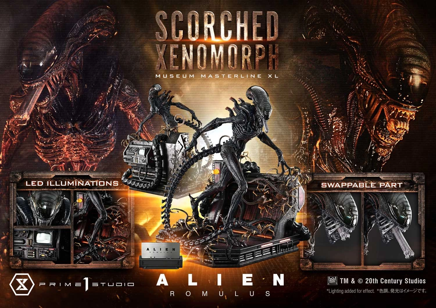 Scorched Xenomorph - Alien Romulus
