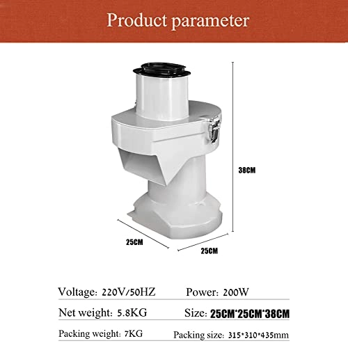 2 in 1 Electric Vegetable Dicer Slicer - 200W