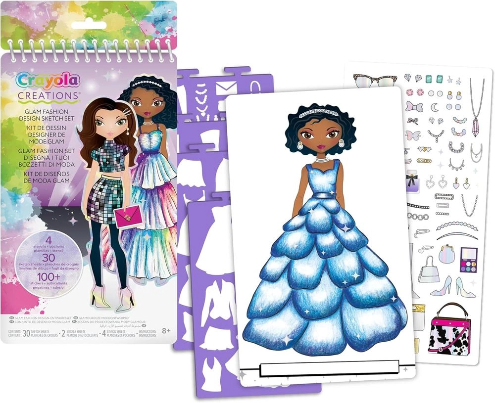 Crayola Glam Fashion Design Set