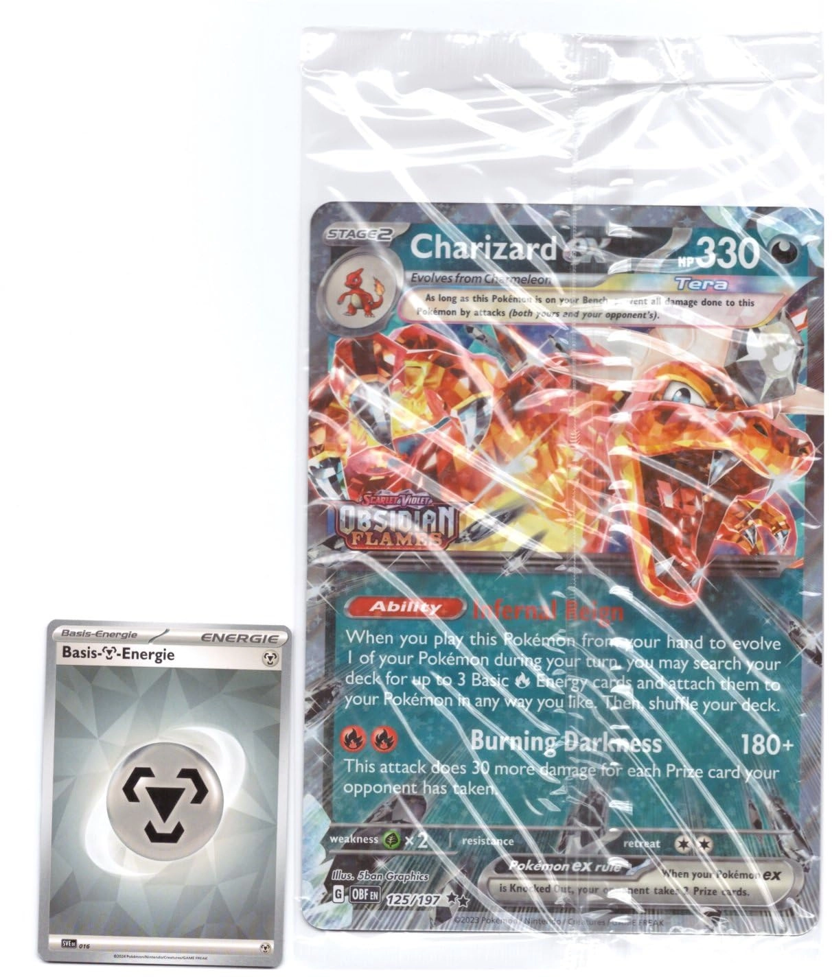 BB-Toy-Trades (Like New) Pokemon Charizard ex 125/197 - English