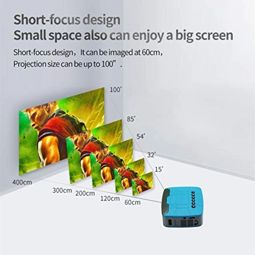 Home 1080P Portable Projector - 320 x 240 pixels