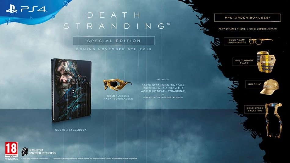 Sony Interactive Entertainment Death Stranding Special Edition - PlayStation 4