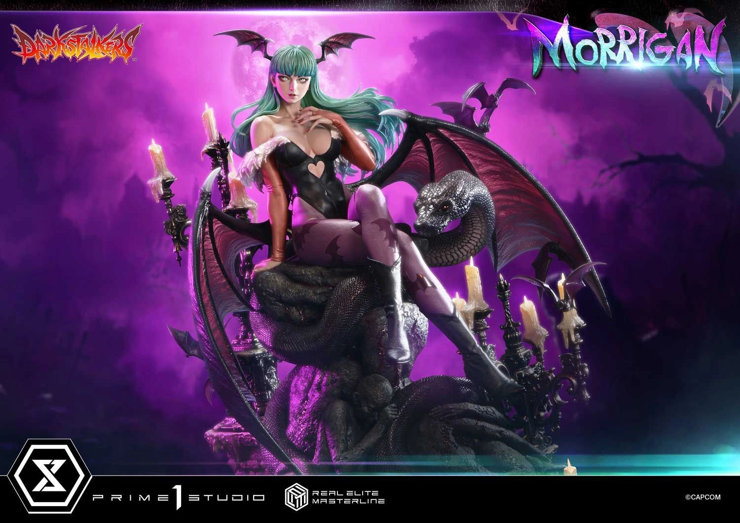Morrigan - Darkstalkers Real Elite Masterline (55 cm)
