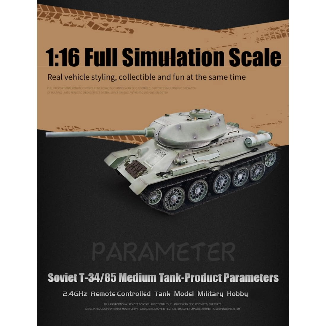 T-34/85 - 1/16
