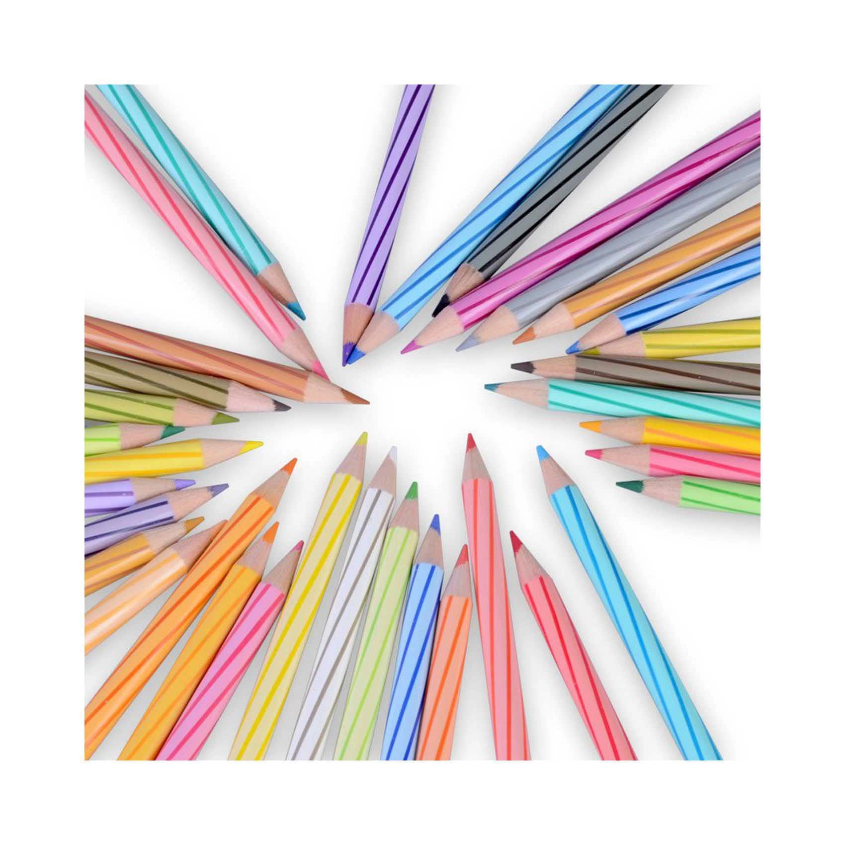 Luna Colour Pencil Cylinder - Pack of 12