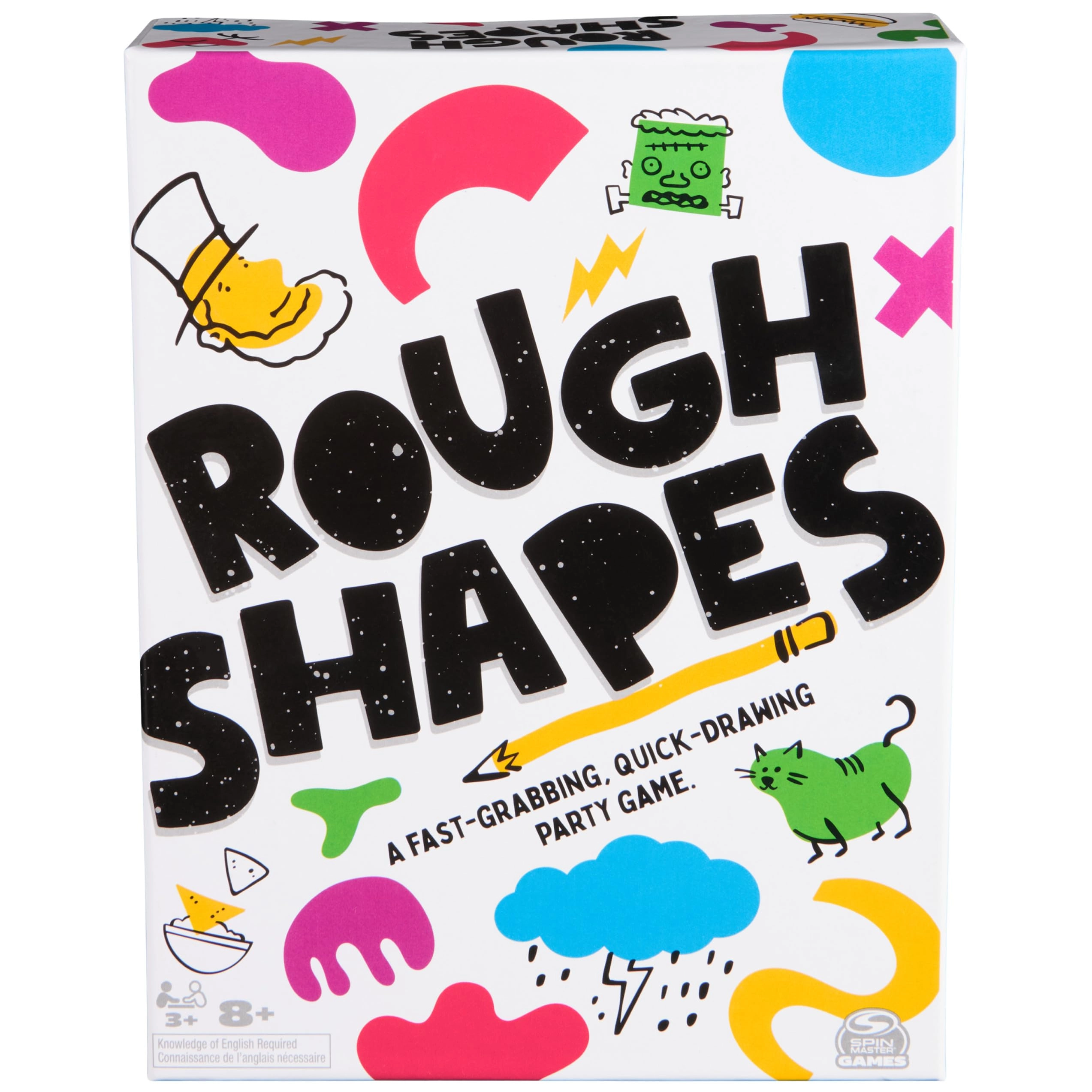 SPIN MASTER GAMES Rough Shapes - English 8 years and up