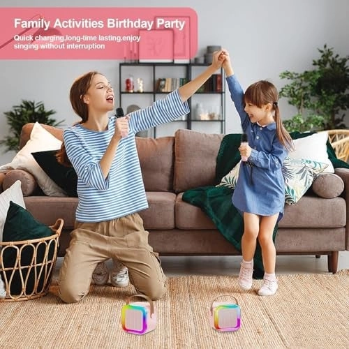 Rechargeable Mini Bluetooth Karaoke Machine