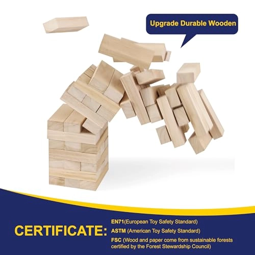 Giant Tumble Tower - 3+ 54 pieces