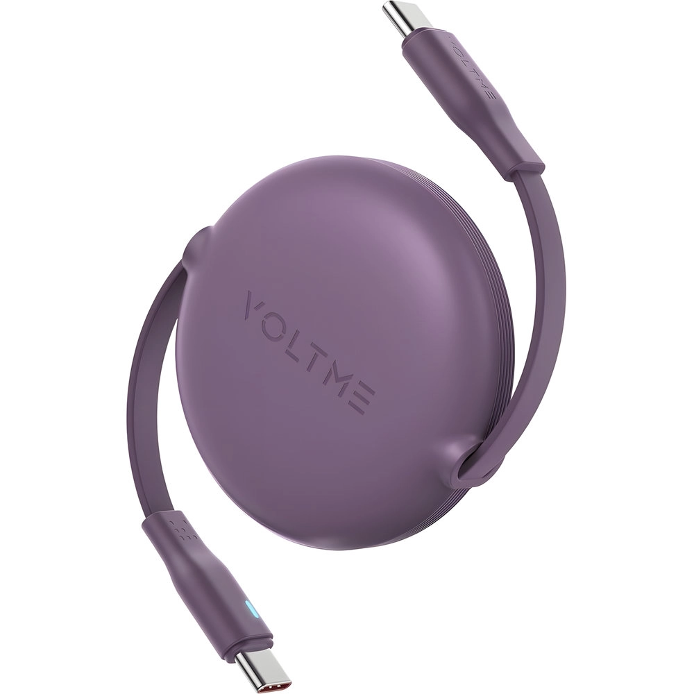 VOLTME Powerlink Yoyo Cable 100W USB-C to USB-C 1m Retractable