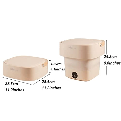 Folding Clothes Washing Machine - Portable Ultrasonic Cleaning