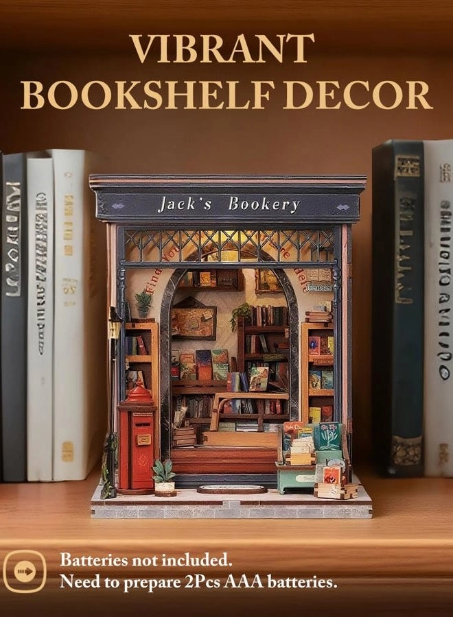 Book Nook Kit - 3D Wooden Puzzle LED