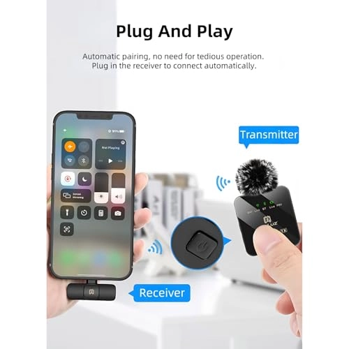 Cuifativ035ipwoqm Wireless+3.5mm-Mini-Jack Microphone