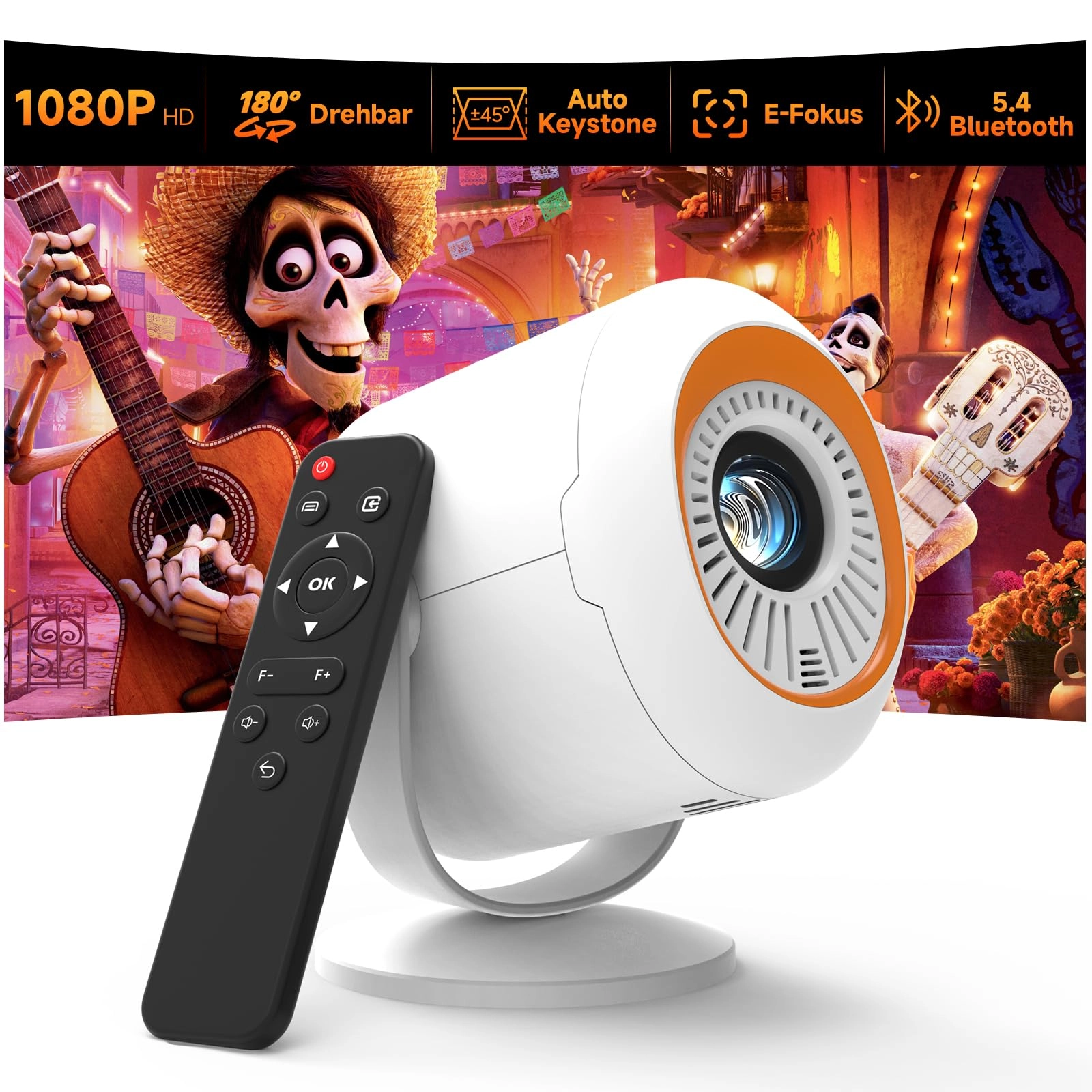 Mini Projector 20000 Lumens 1920 x 1080