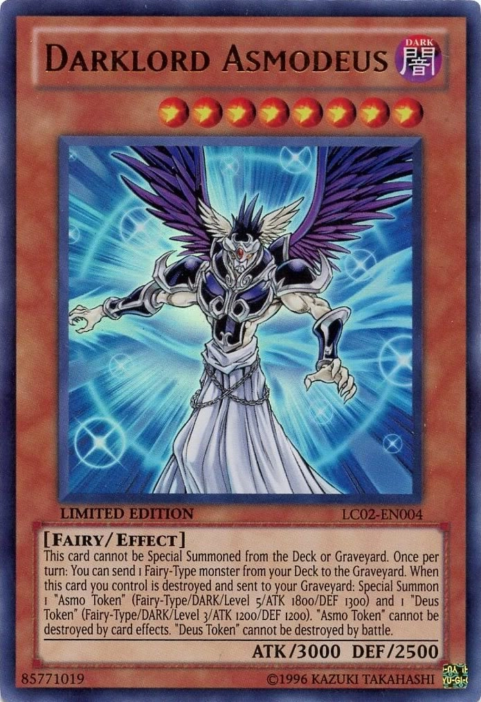 Yu-Gi-Oh! Darklord Asmodeus LC02-EN004 - Single Card