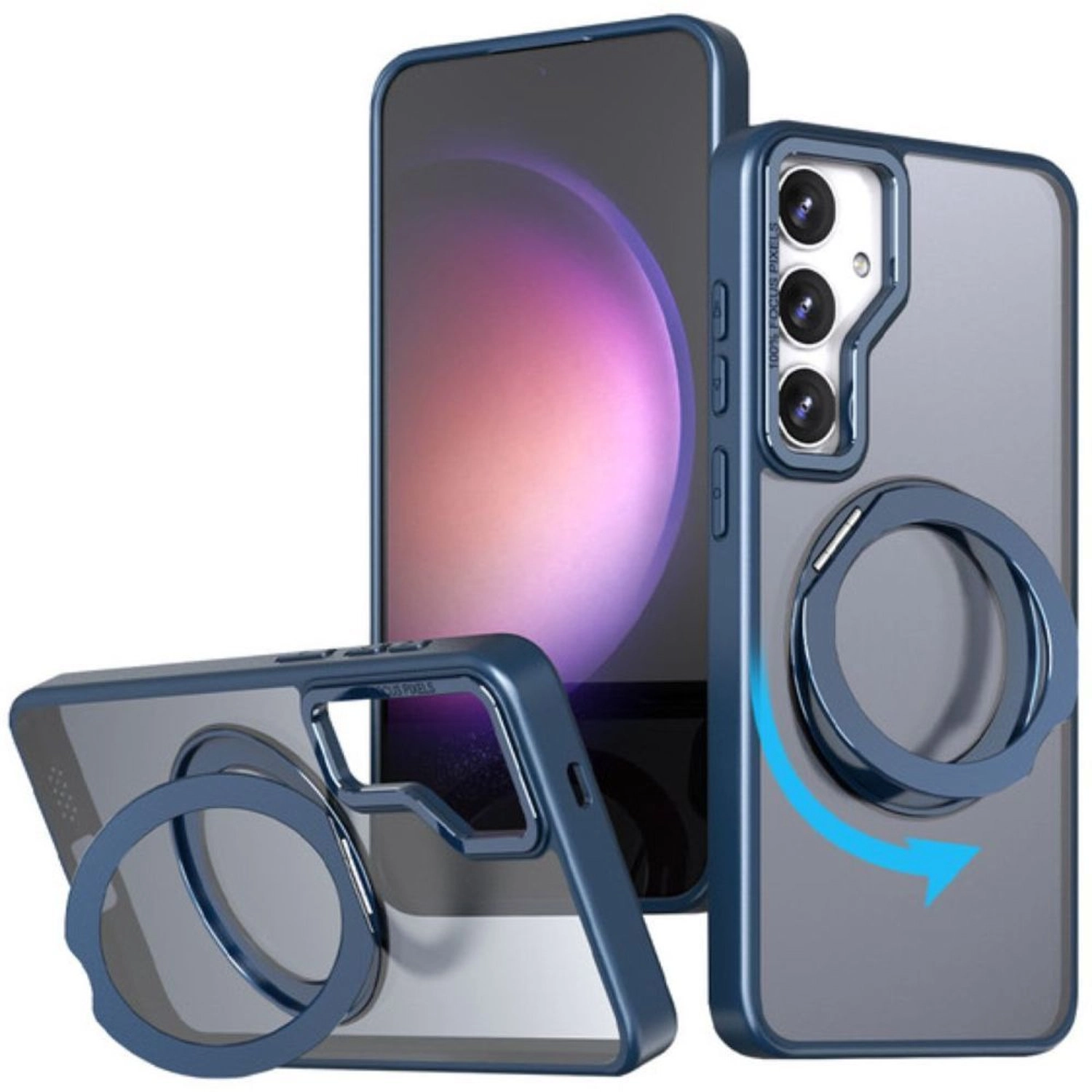 MagSafe Case - Assorted + Tempered Glass Screen Protector for Samsung S25 FE