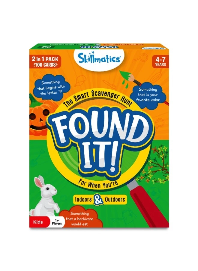 Found It Indoor & Outdoor Combo - Card Game Scavenger Hunt