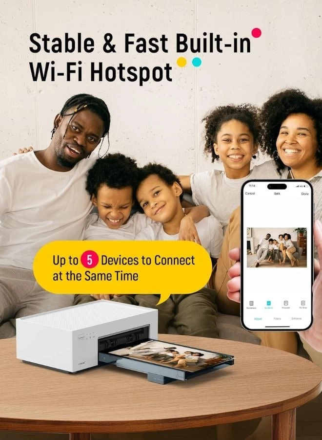 Portable Photo Printer - 4x6 inch