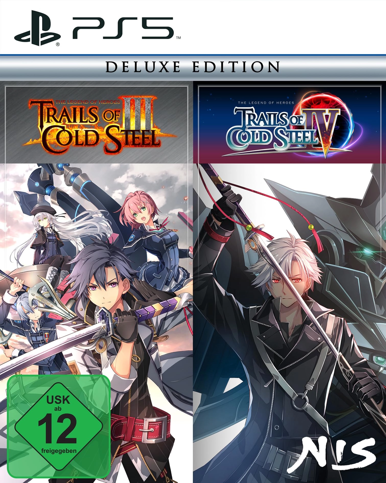 The Legend of Heroes: Trails of Cold Steel III / The Legend of Heroes: Trails of Cold Steel IV Deluxe Edition - PlayStation 5