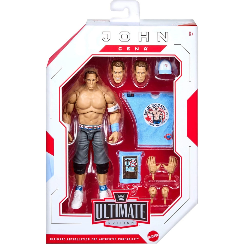 Mattel John Cena - WWE Ultimate Edition - 30 points of articulation (15 cm) (JHV97)