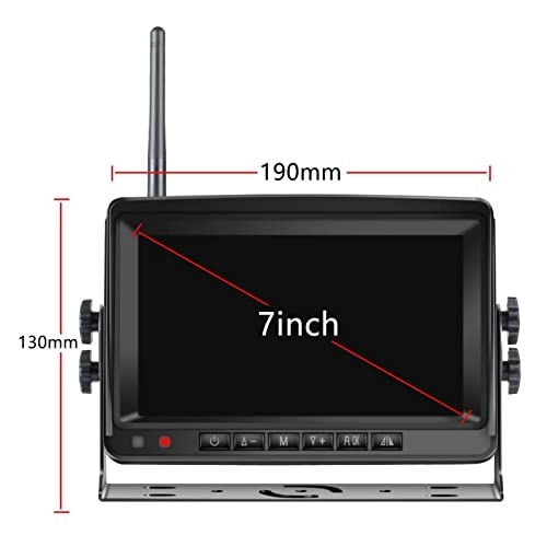 Wireless Car Monitor - 7 Inch