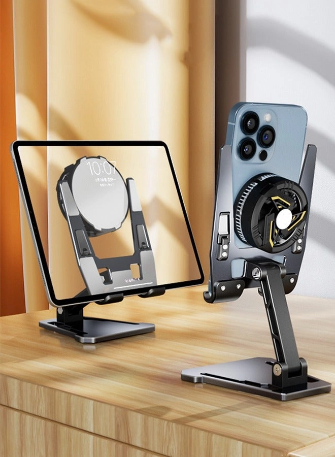 HOOPZOZA Phone/Tablet Stand - Cooling Aluminum Foldable