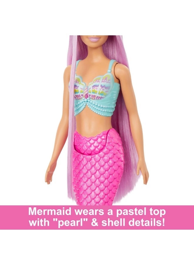 Mermaid Doll - 7-Inch-Long Fantasy Hair Accessories Ages 3+