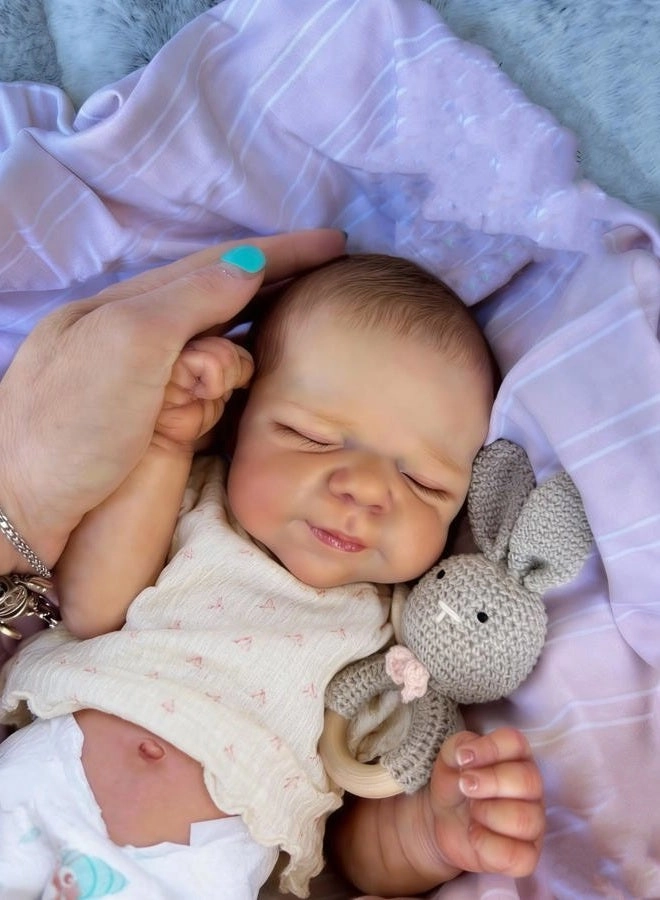 Reborn Baby Doll - 18 Inch Silicone Boy Ages 3+