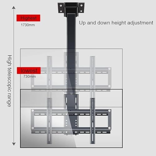 TV Ceiling Mount - 50kg 32-75 inch