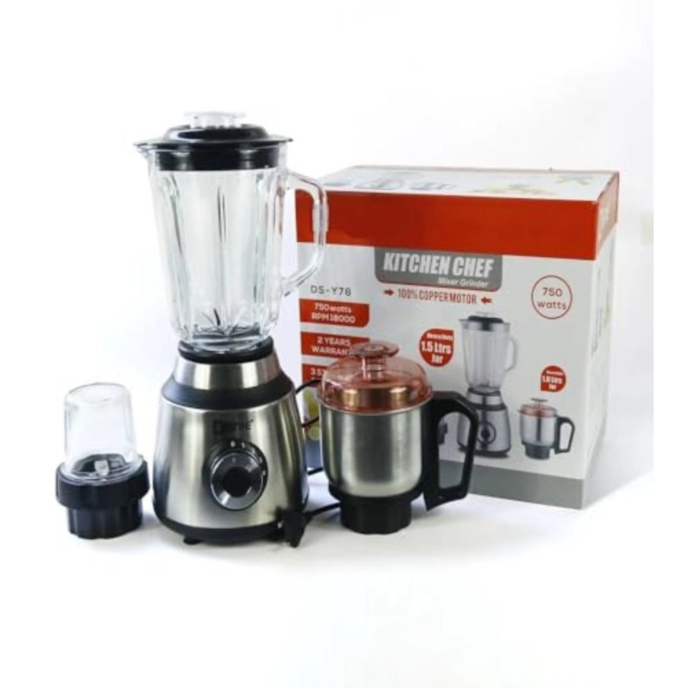 Generic 3-in-1 Heavy Duty Blender - 750W
