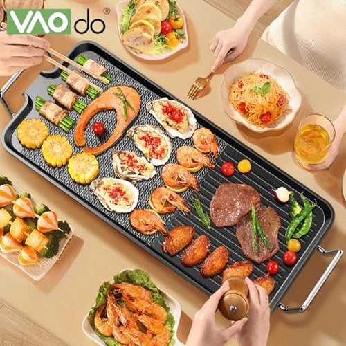 Electric Griddle - Dual cooking zones 68 * 28cm