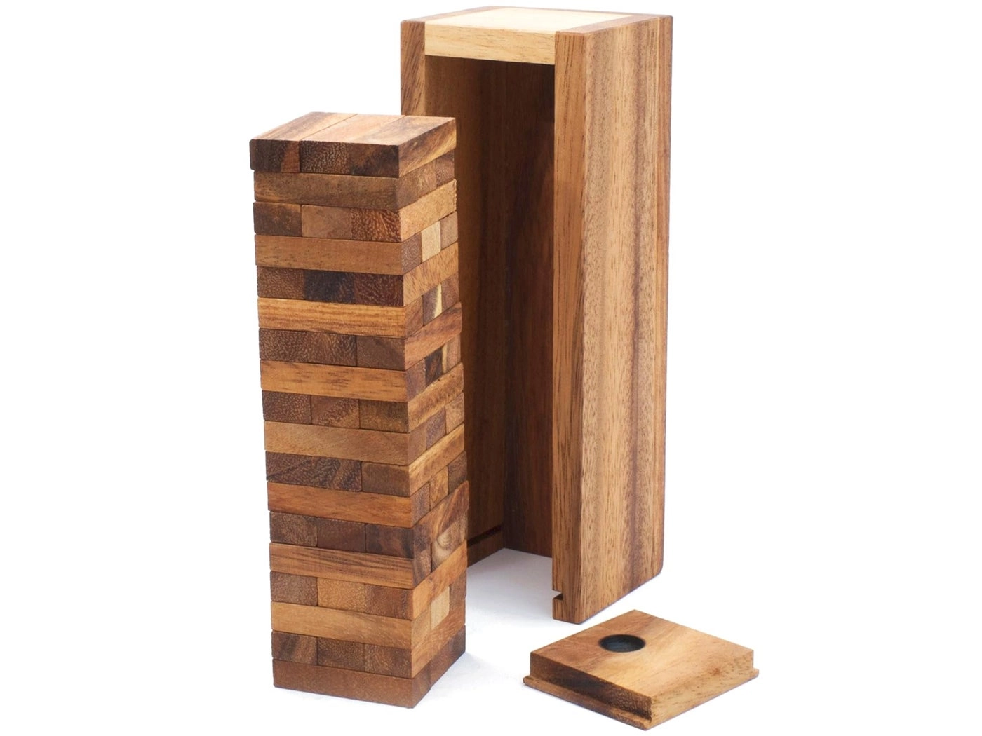 Wooden Tumbling Tower - Family Game Party Game