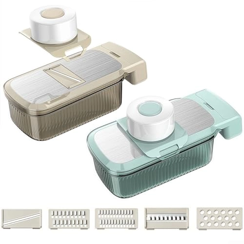 Multi Use Vegetable Chopper - Five Interchangeable Blades