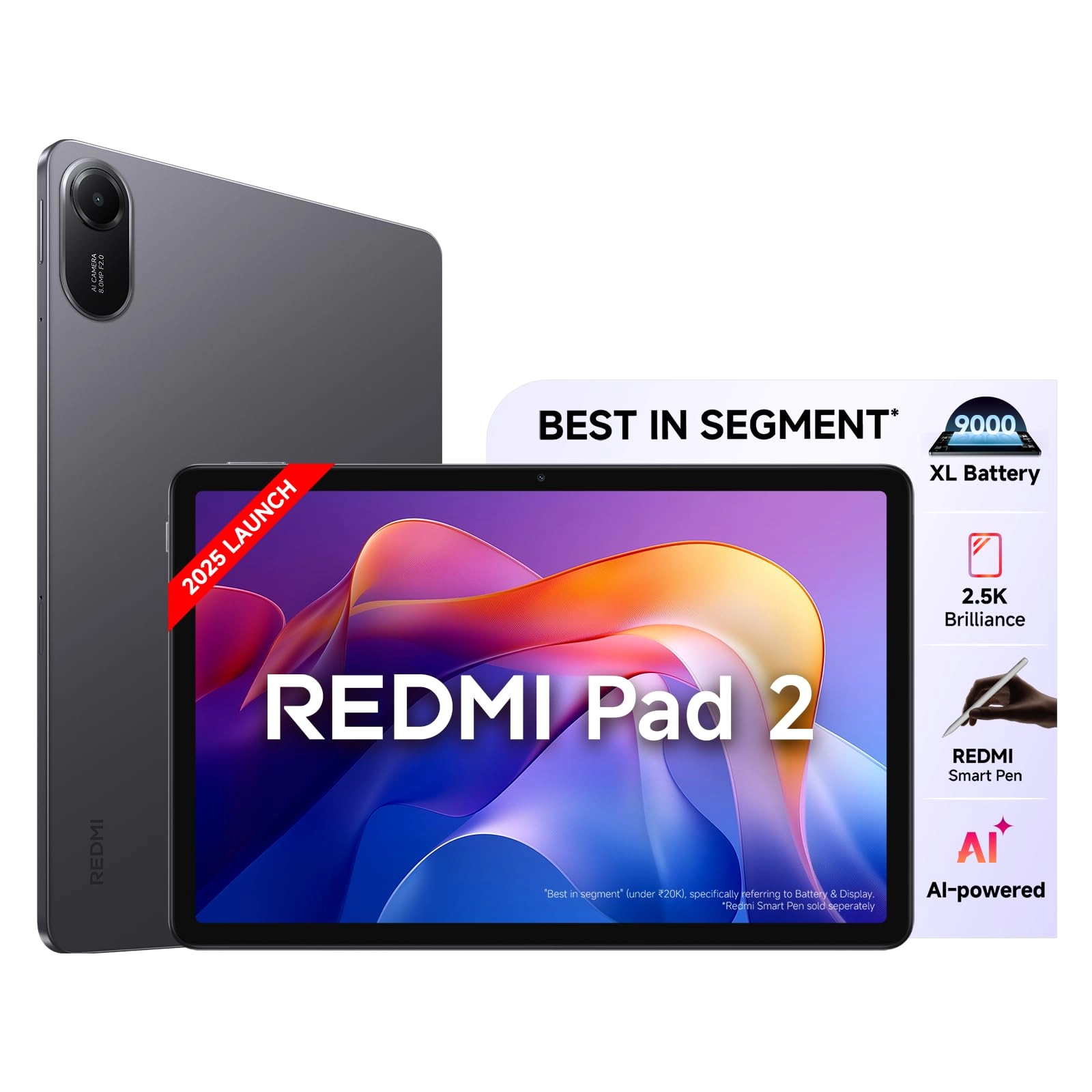 BYD (India) Private Limited, Developed Plot No. OZ 7, Sipcot, Oragadam, Sriperam-budur, Kancheepuram, Tamil Nadu 602105, India, Xiaomi Pad 2 - 128GB 11"