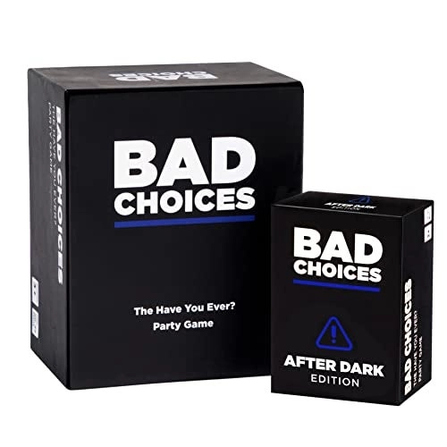 BAD CHOICES Party Game After Dark - Ages 15 2045 minutes gameplay 3 players