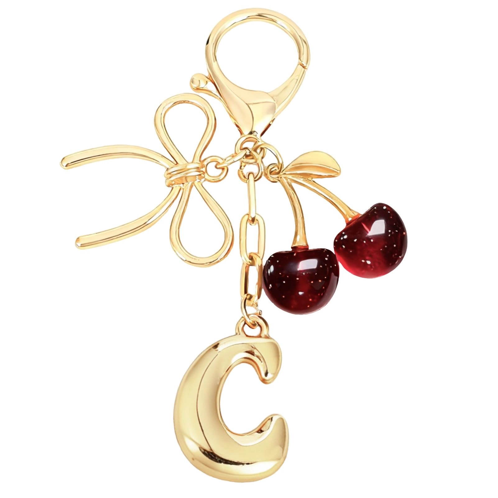 Initial P Keychain - Letter